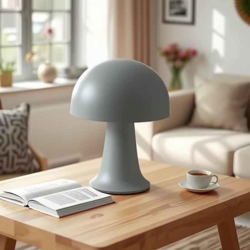 Red cross-border pequeño hongos tricolor toque luz de atmósfera decoración de luz nocturna dimmable dormitorio escritorio