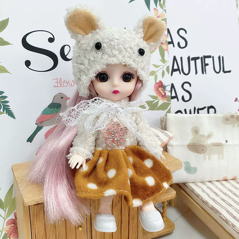 Кукла Barbie принцесса, маленькая игрушка, 16 см