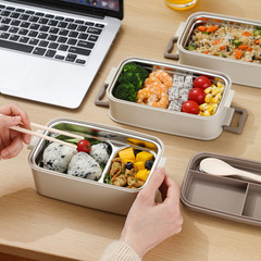 Factory Direct Supply 304 Stainless Steel Japanese Multi-layer Bento Box for Office Workers and Students, Exclusive Layered Meal Carrier with Shipping
