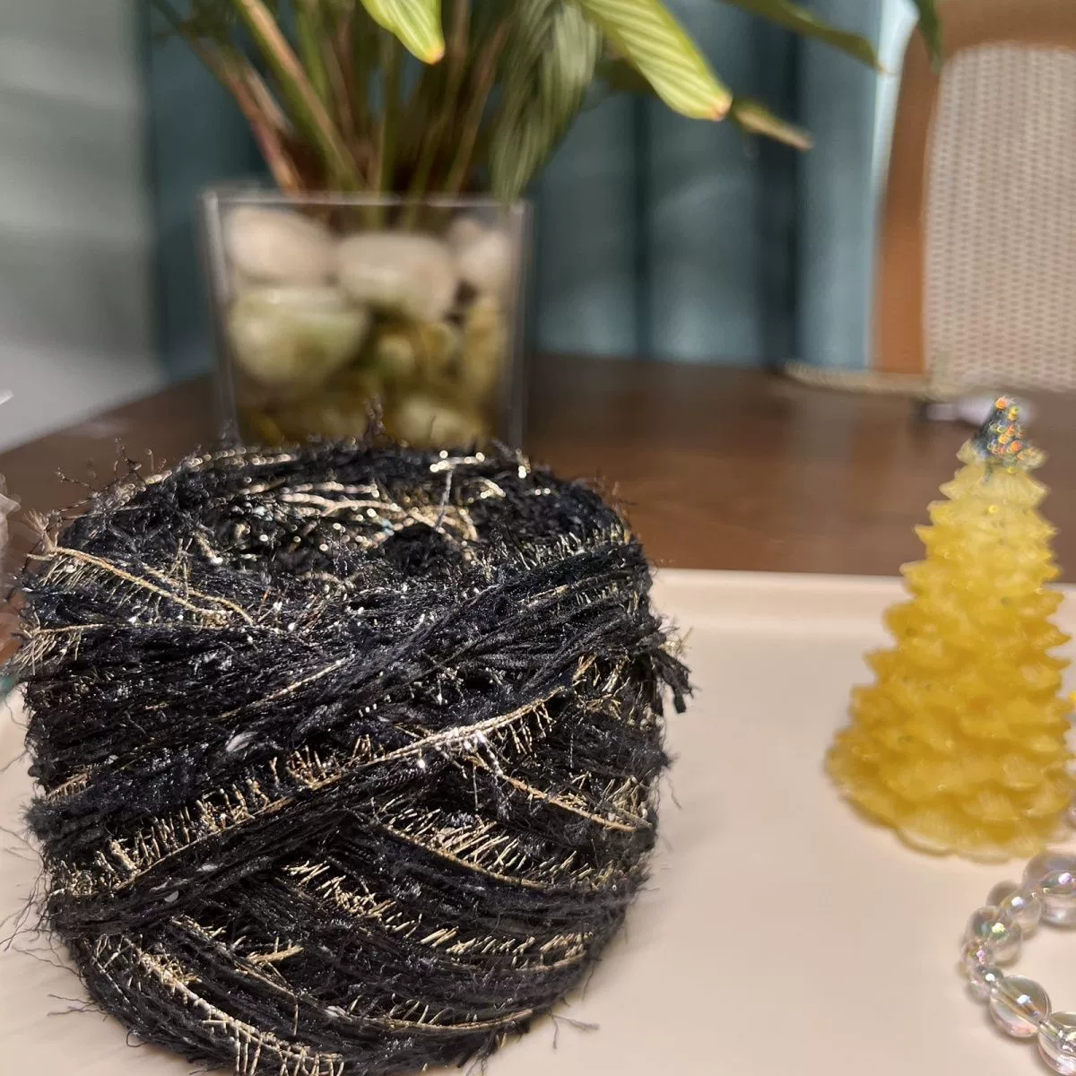 Ручная смешанная проволока для обработки классического черного золота маленький ароматный ветер сумка шарф шапка шапка шапка шапка шнур для волос другие оптовые продажи