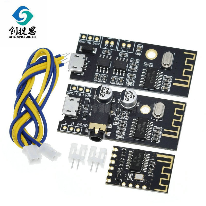 DIY Bluetooth audio receiver module wireless lossless car speaker changed to Bluetooth high fidelity 4.2 circuit board