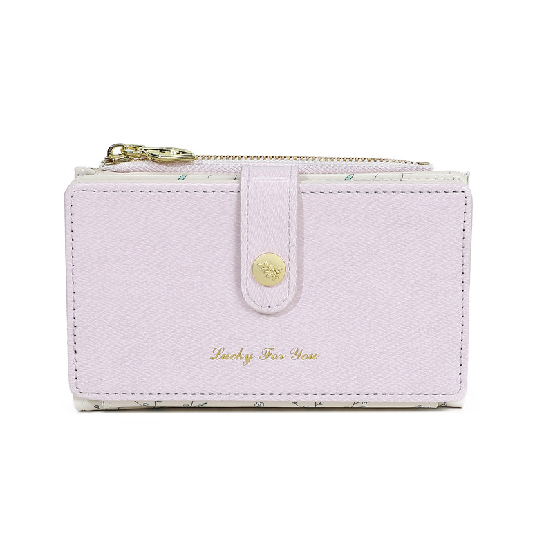 Promoción de tres capas de cremallera bolsa de cambio pu multi tarjeta bolsa de tarjeta en una gran capacidad de billetera larga personalizada