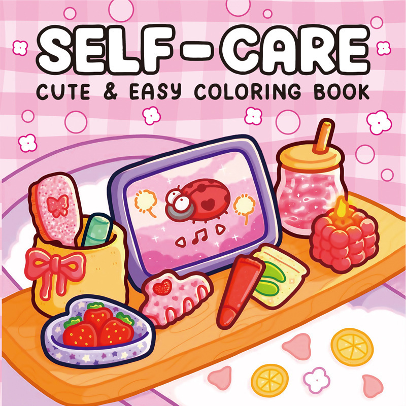 跨境涂色本 Spooky Cutie Coloring Book 怪兽系列儿童涂鸦填色本|undefined