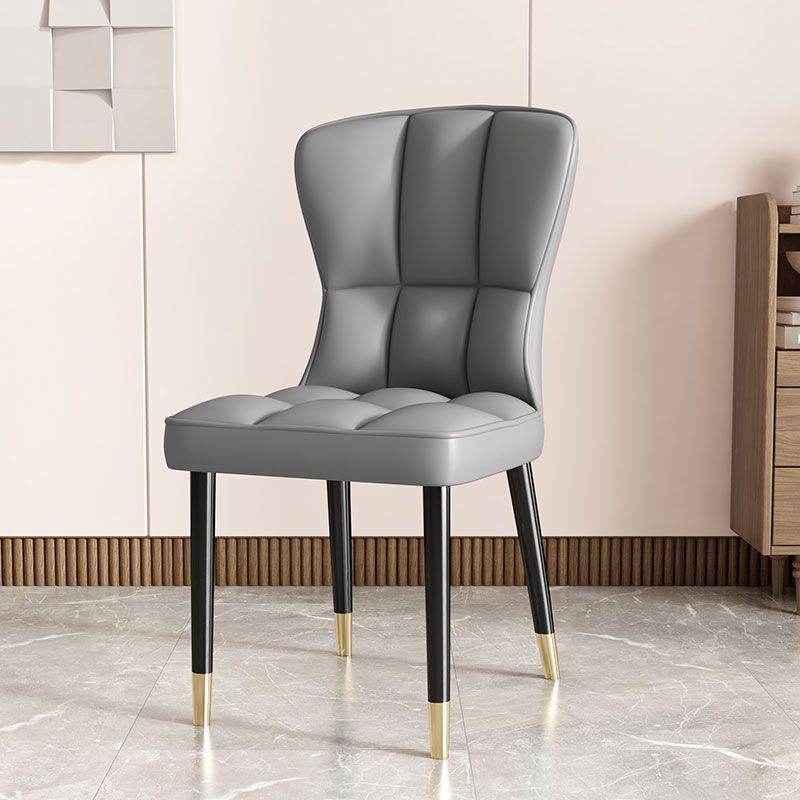 Asiento de restaurante nórdico simple respaldo superior silla de comedor de paquete flexible silla de negociación de hotel image 14
