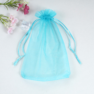 Gauze Bag Drawstring Pocket Mesh Bag Orchard Insect-Proof Organza Bag Ready-Made Wholesale Wedding Candy Bag