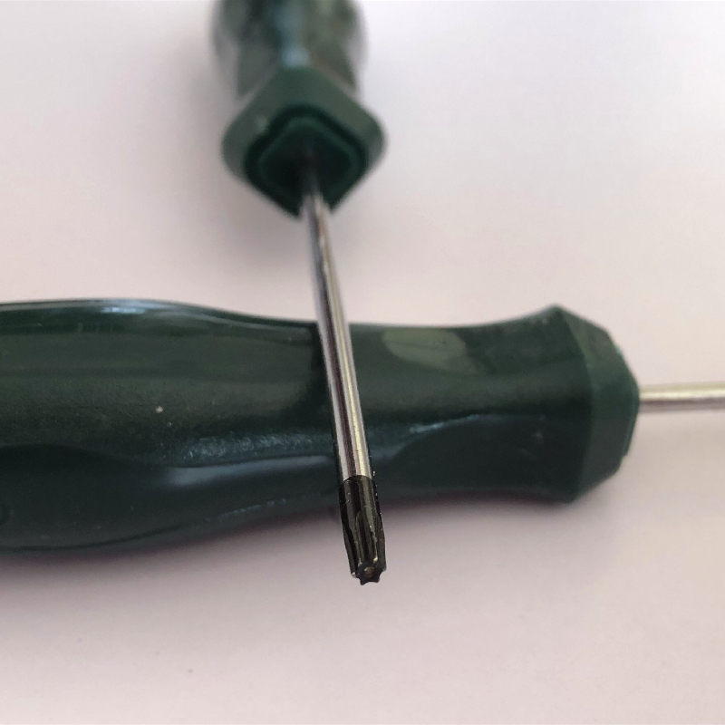 Philips afeitador eléctrico destornillador con agujero de ciruela de 6 ángulos herramientas especiales de ciruela de 6 ángulos de alta calidad al por mayor