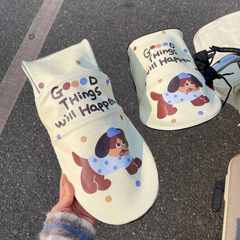 ∅ Летние солнцезащитные перчатки для электромобилей, дышащие и водонепроницаемые чехлы на руль с аккумулятором, солнцезащитные и УФ-защитные чехлы на руль.