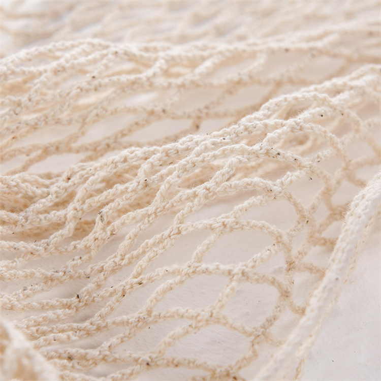 Proveedor de China 100% ligero algodón orgánico bolsa de alimentos de malla