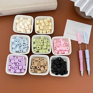 9*9mm���������K�A���R����ɫϵɢ��diy�ֹ���������֙C��Ʒ��