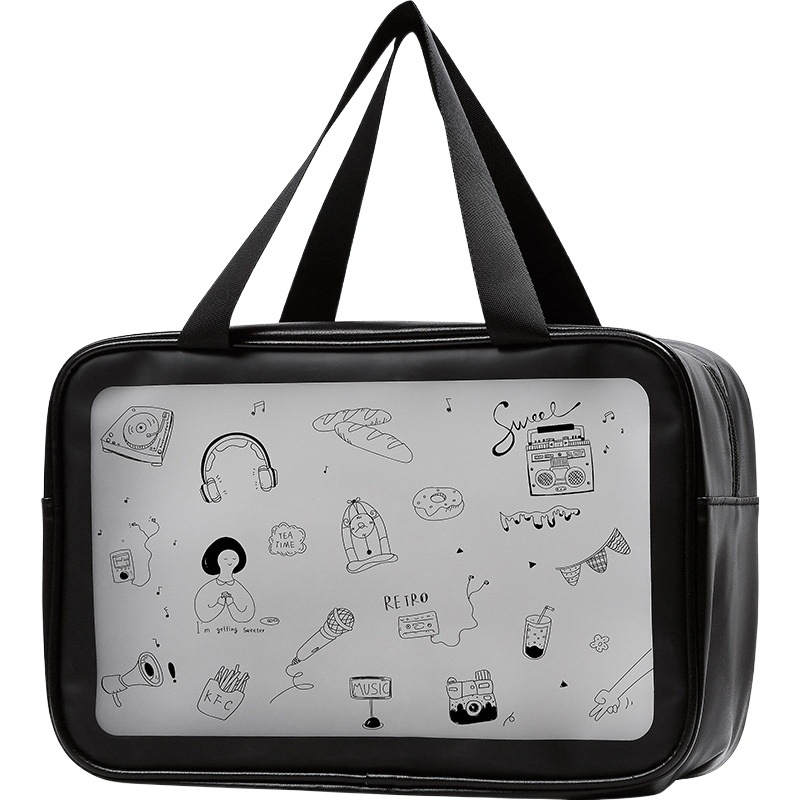 Bolsa de cosméticos de gran capacidad bolsa de almacenamiento bolsa de lavado portátil ropa de Viaje nuevo producto de baño de alta calidad femenina P