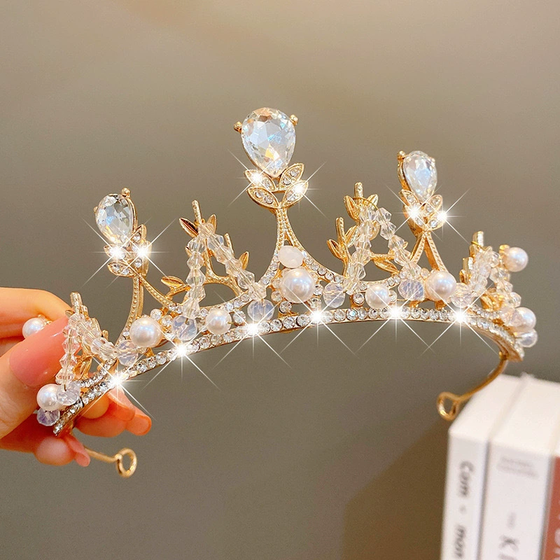 tiara crown accessory for bride — elegant princess headpiece, wedding & birthday gift, 0.03 kg