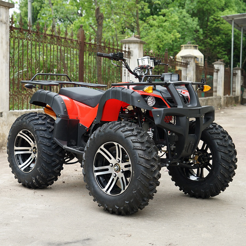 Cuatrimoto Todoterreno 4x4 250cc de Hierro y Plástico con Inicio Eléctrico para Montaña