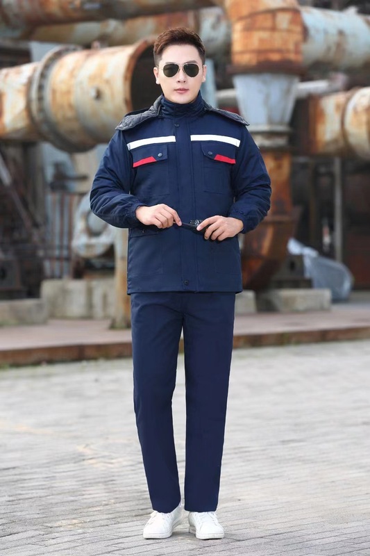 冬季棉服工作服棉衣劳保服可拆棉袄冷库防寒冬装工装防静电|undefined
