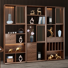 新中式创意摆件家居饰品简约现代轻奢客厅博古架书柜装饰摆设