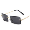 Square fashionable brand sunglasses, European style, internet celebrity