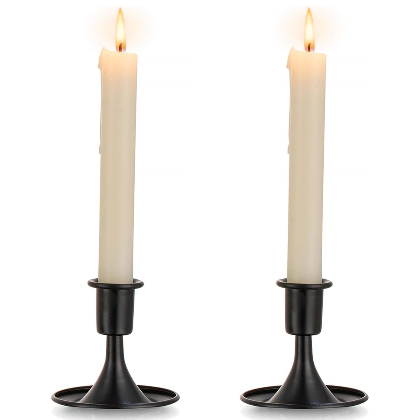 Fábrica directa transfronteriza altavoces europeos retro tablero de acero negro decoración romántica de cena a la luz de velas