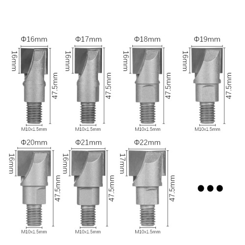 Door lock knife Tungsten steel wire buckle thread clearing knife Grooving knife Wooden door lock hole opener Installation door lock tool Lock hole