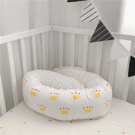 宝宝婴儿床围床靠新生婴儿防撞围拼接床床围栏纯棉床中床挡缝隙