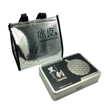 现货公版猫山王榴莲冰皮月饼铁盒包装 方形现货马口铁盒 六粒中秋