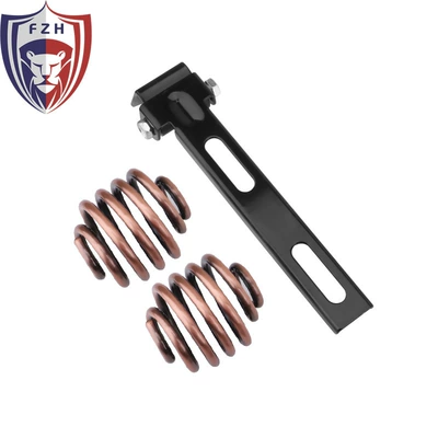 Motosiklet ləvazimatları və aksesuarları – Fixed Bracket Moveable Bracket - bronze-short-round-spring-black-bracket