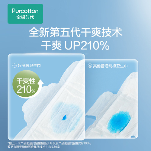 Full Cotton Times Princess Incontinence Pads 420mm Extra Clean Super Thin Extended Length Cotton Layer Aunt Pads Ultra Long Night Use