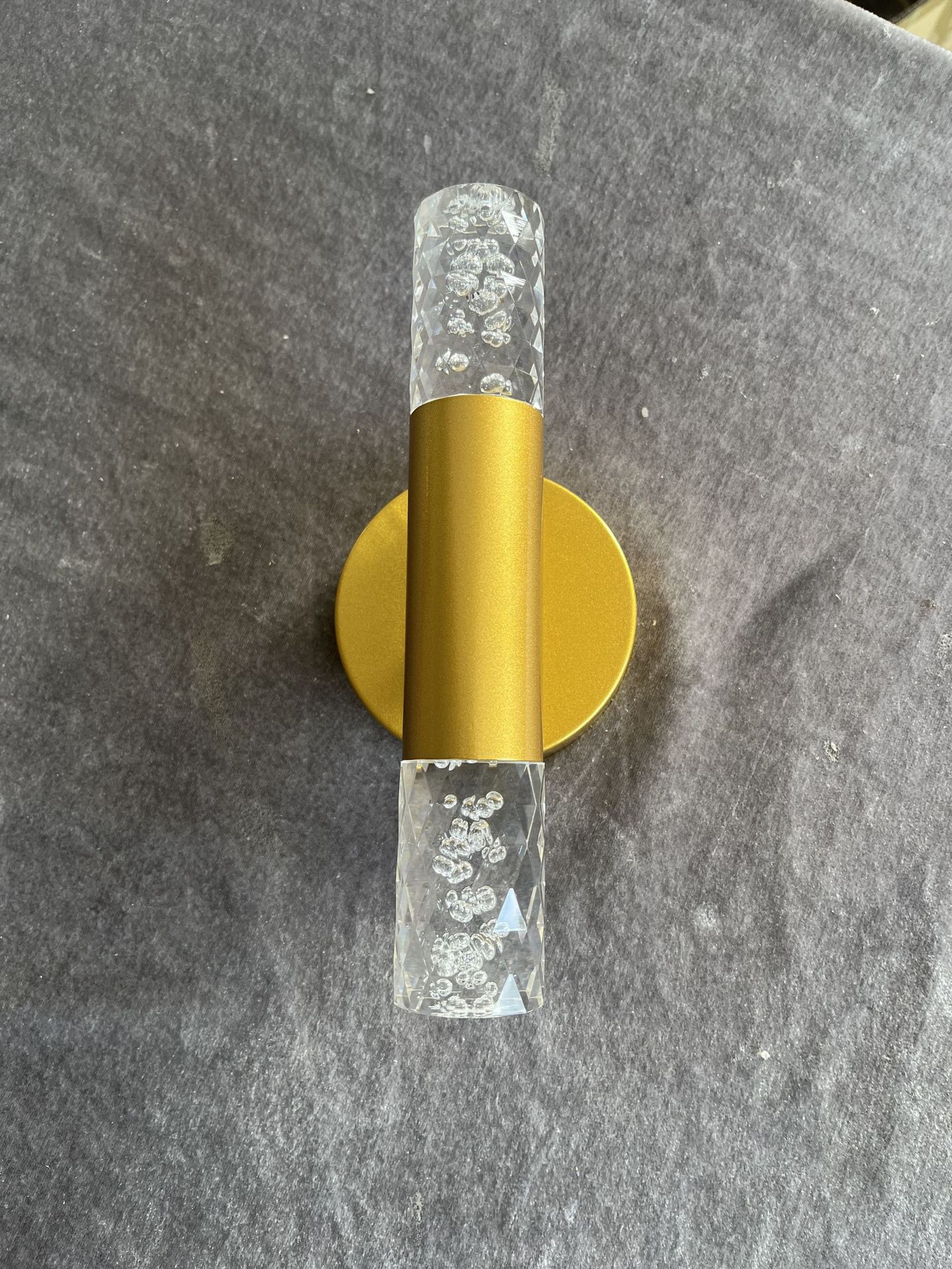 금색 - 둥근 바닥 - 작은 크기, 길이 23CM