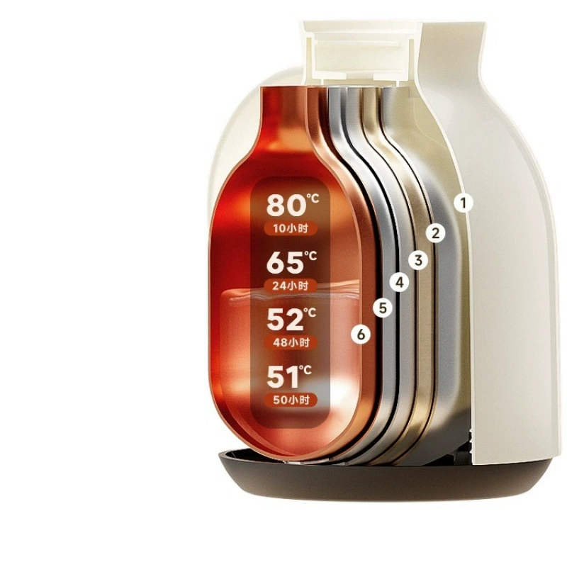 Thermos, capacious teapot for home use for beloved