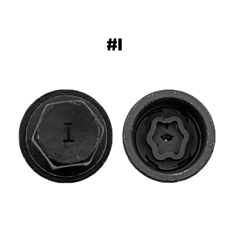 Suitable for Toyota Tire Anti-Theft Screw Socket Removal Tool Key for Sienna, Prado, Land Cruiser, Lexus
