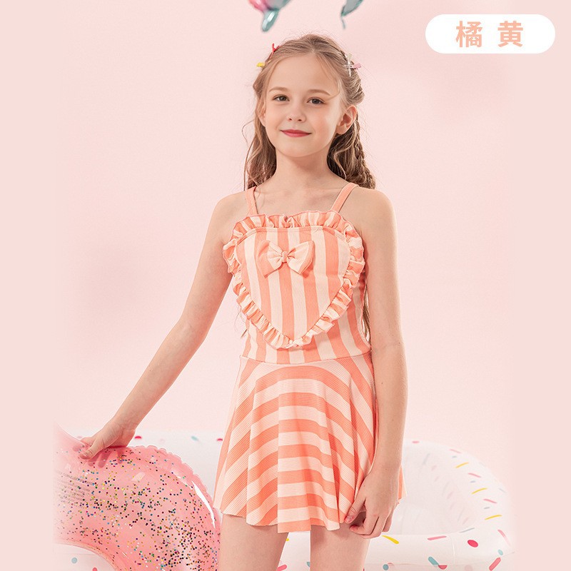 [Código roto, color roto, 50% de descuento en liquidación y fugas] Traje de baño para niños, traje de baño lindo dividido en una pieza para niñas