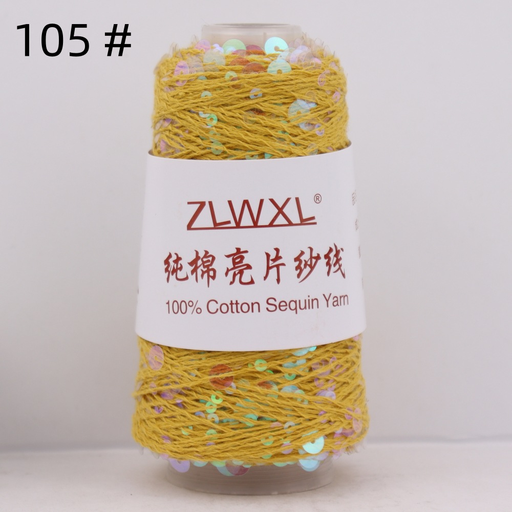 500 gramos de hilo de algodón 3mm 6mm hilo de lenteja tejido a mano