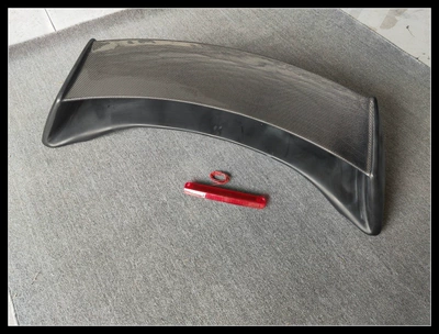 Suitable for Nissan 370zZ34 large Fixed wind wing - semi-carbon-fiber-tail-wing