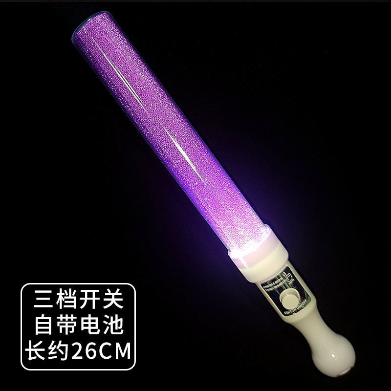 짧은 둥근 막대 보라색