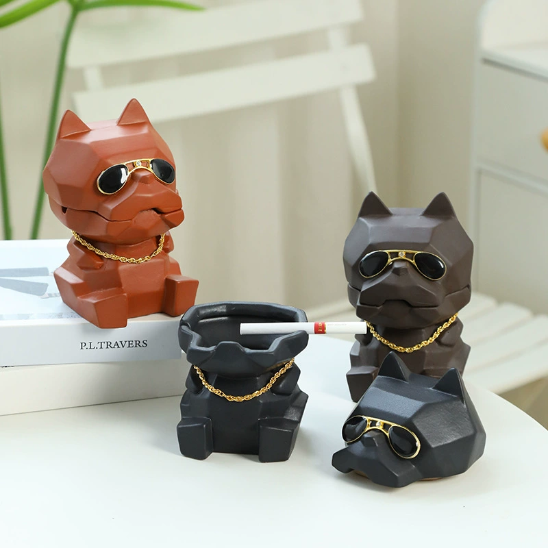 Мультяшная керамическая пепельница креативная крытая настольная обстановка