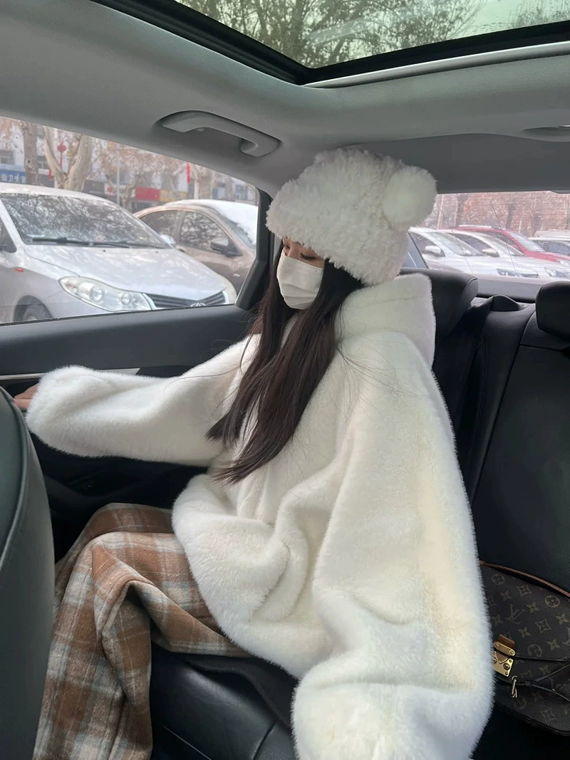 Теплая куртка, oversize
