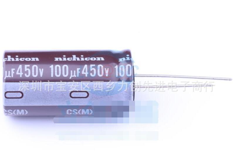 UCS2W101MHDFZX 参数 100uF 450V 引线型铝电解电容