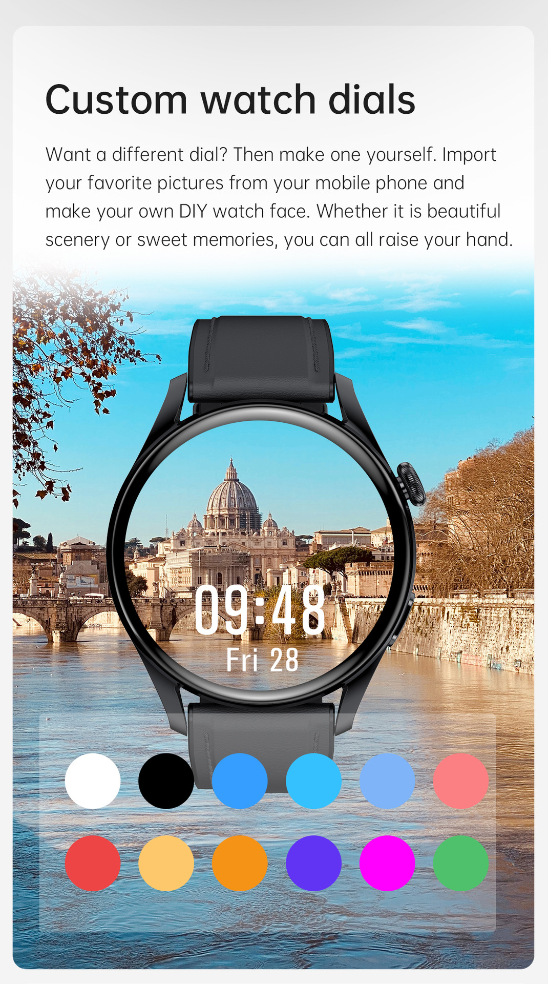 Orologio intelligente T33S Chiamata Bluetooth Temperatura corporea Sonno_voghion.com