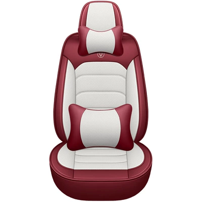 Seat cushion, seat cover, Wholesale Car Seat Covers for - white-and-red-deluxe-version-general