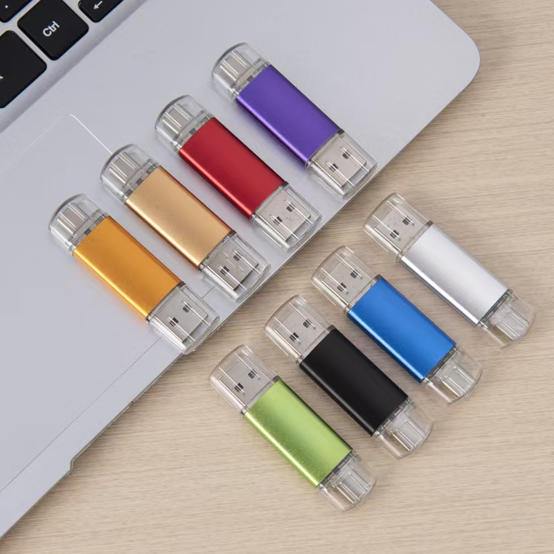 Unidad USB de metal licitación pequeña capacidad 1G 2G empresa regalo USB 4G8G creativo de alta velocidad tipoc teléfono móvil USB