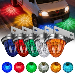 LED Almaz Qarpız Yük Maşını Yan İşığının Eni Göstərici Xəbərdarlıq Şassi İşığı