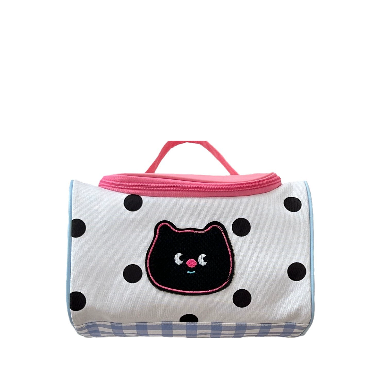 Cartoon handheld cosmetic bag, shoulder bag, capacious storage system
