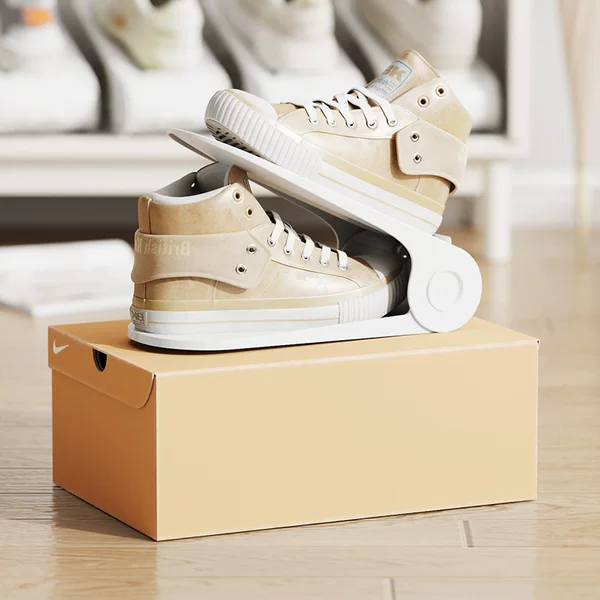 New shoe holder front baffle shoes non-slip do not fall multi-level adjustment easy to take shoes storage rack wholesale