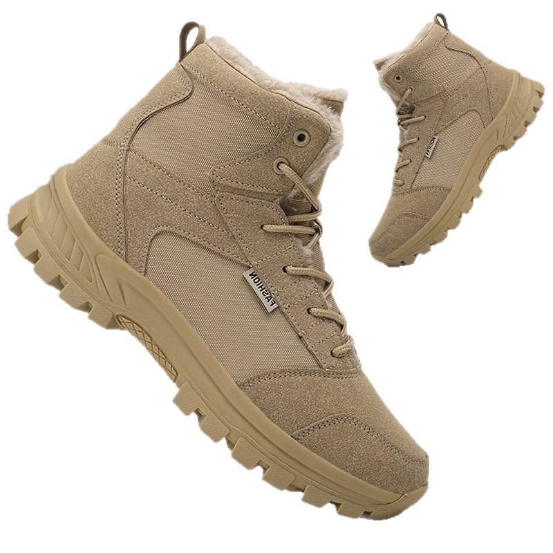 Zapatos de montaña al aire libre de explosión transfronteriza, zapatos de montaña antideslizantes y resistentes al desgaste de hombre, zapatos de montaña de crucero, amortiguación ligera y tercifeo