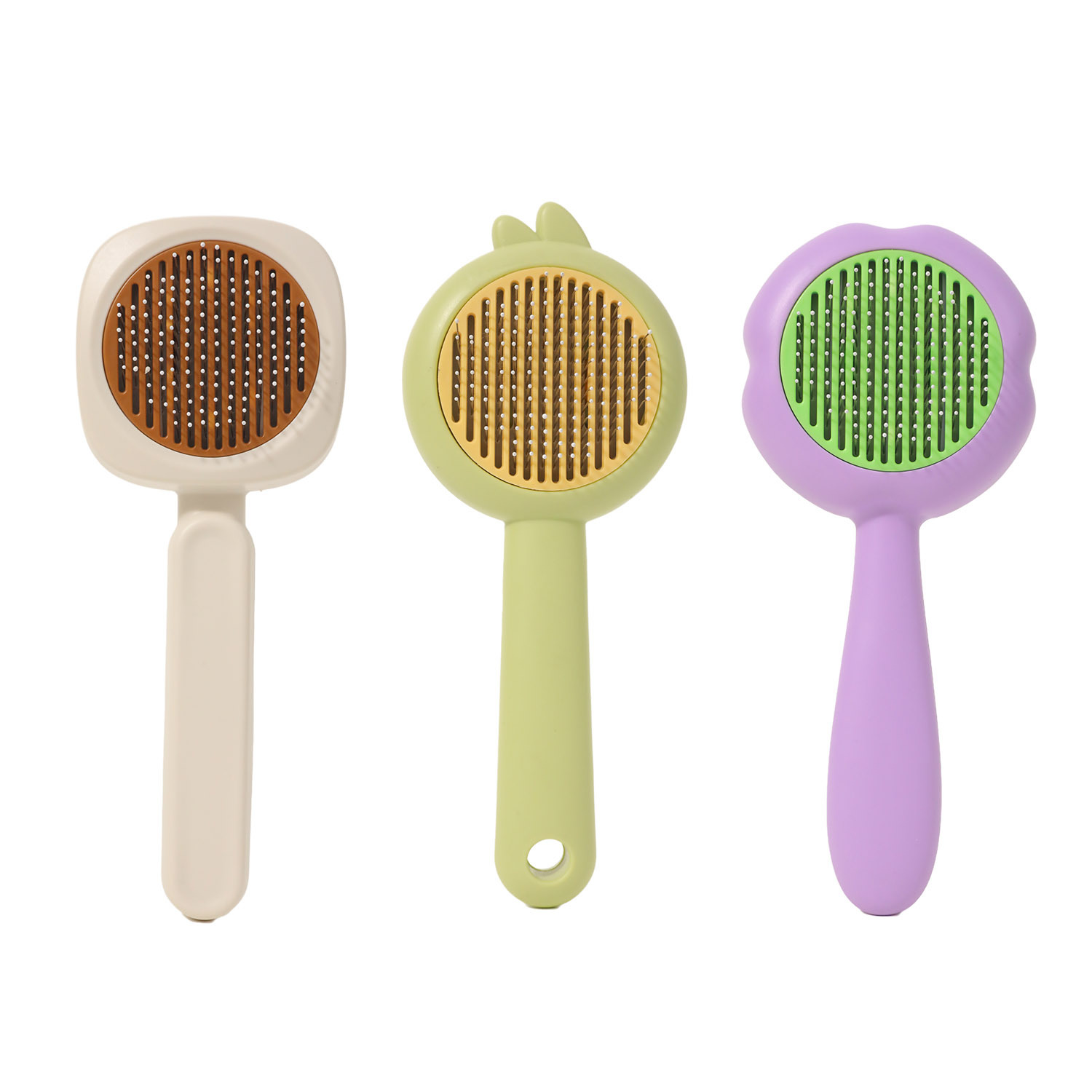 Pet peine del gato Peine del animal doméstico al por mayor gato cepillo de pelo flotante pelo suministros para mascotas peine de limpieza