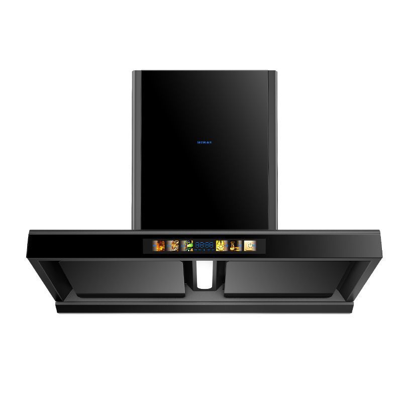 森太B90BQY下潜式顶吸大吸力抽油烟机自动清洗智能AI声控家用烟机