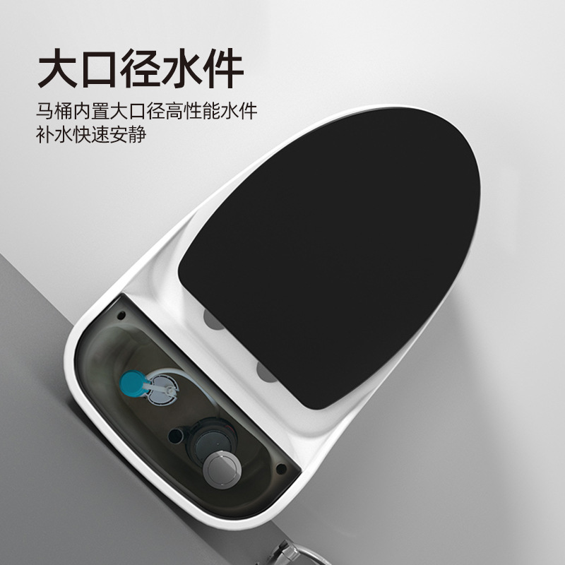 Productos genuinos del hogar rubor inodoro ordinario inodoro desodorante flush cerámica ahorro de agua pequeño apartamento sifón extra grande tubería