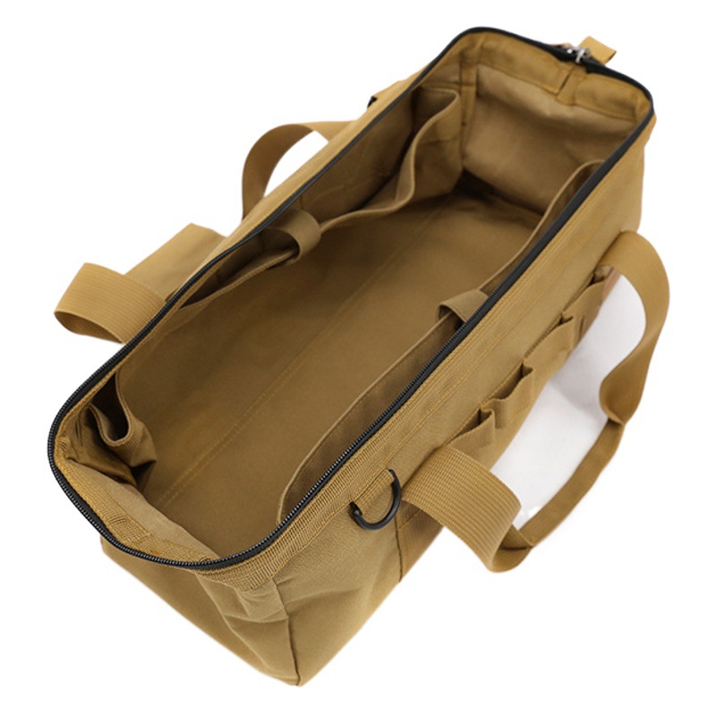 Transfronteriza al aire libre camping bolsa de almacenamiento tienda de campaña herramientas de organización suministros multifuncional Oxford tela Portátil Bolsa de uñas