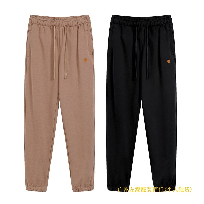 Cross-Border Foreign Trade New Style Winter Casual Sports Pants with Washed Pockets and Printed Jogger Pants
