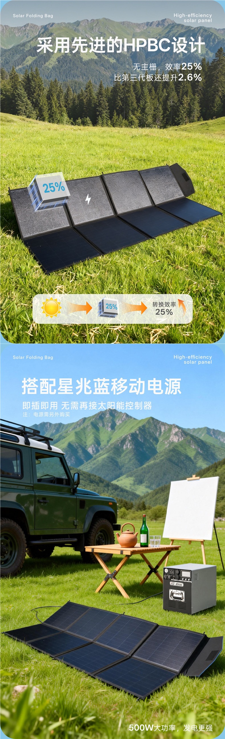 Xingzhao Blue Outdoor Mobile Power Supply 220v Portable Battery for Road Trips, Large Capacity for Car Camping and Emergency Use