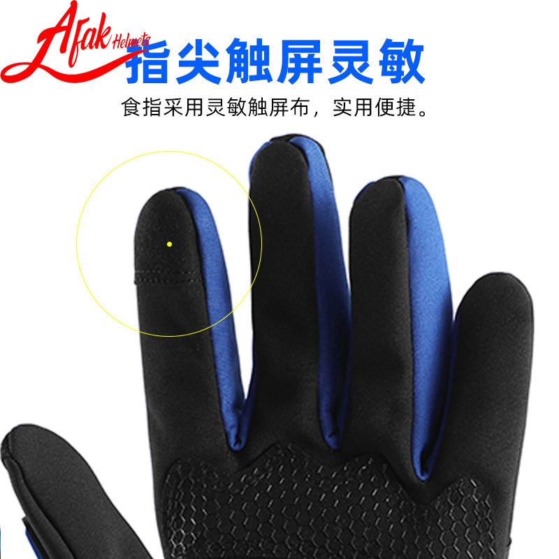 Four Seasons Racing Knight protector de la motocicleta guantes de montar caliente pantalla táctil resistente a la caída a prueba de viento unisex al por mayor