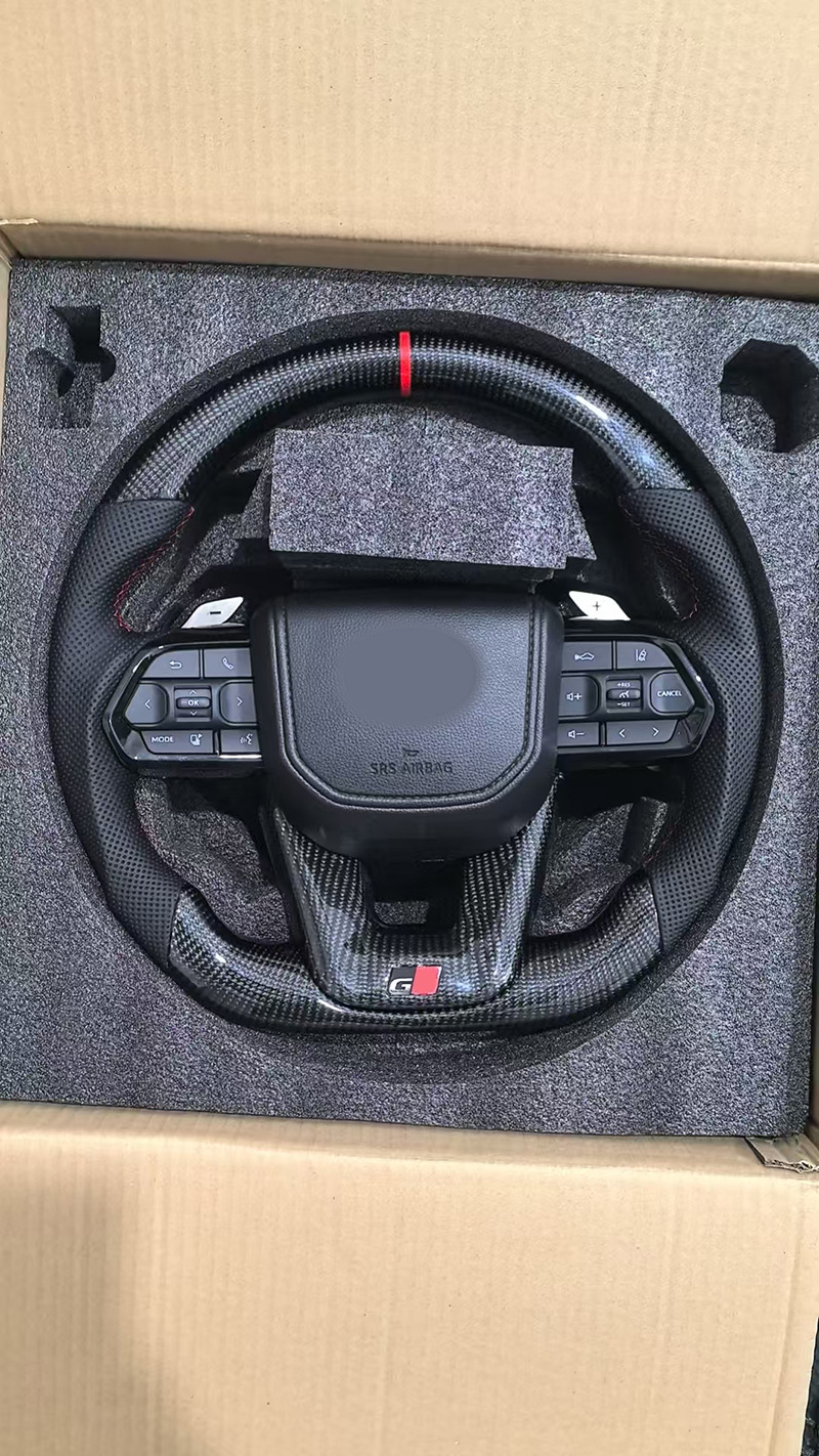 Cooluze Lc300 Lc200 Lc150 Fortuner Hilux Revo Forged Carbon Fiber Steering Wheel